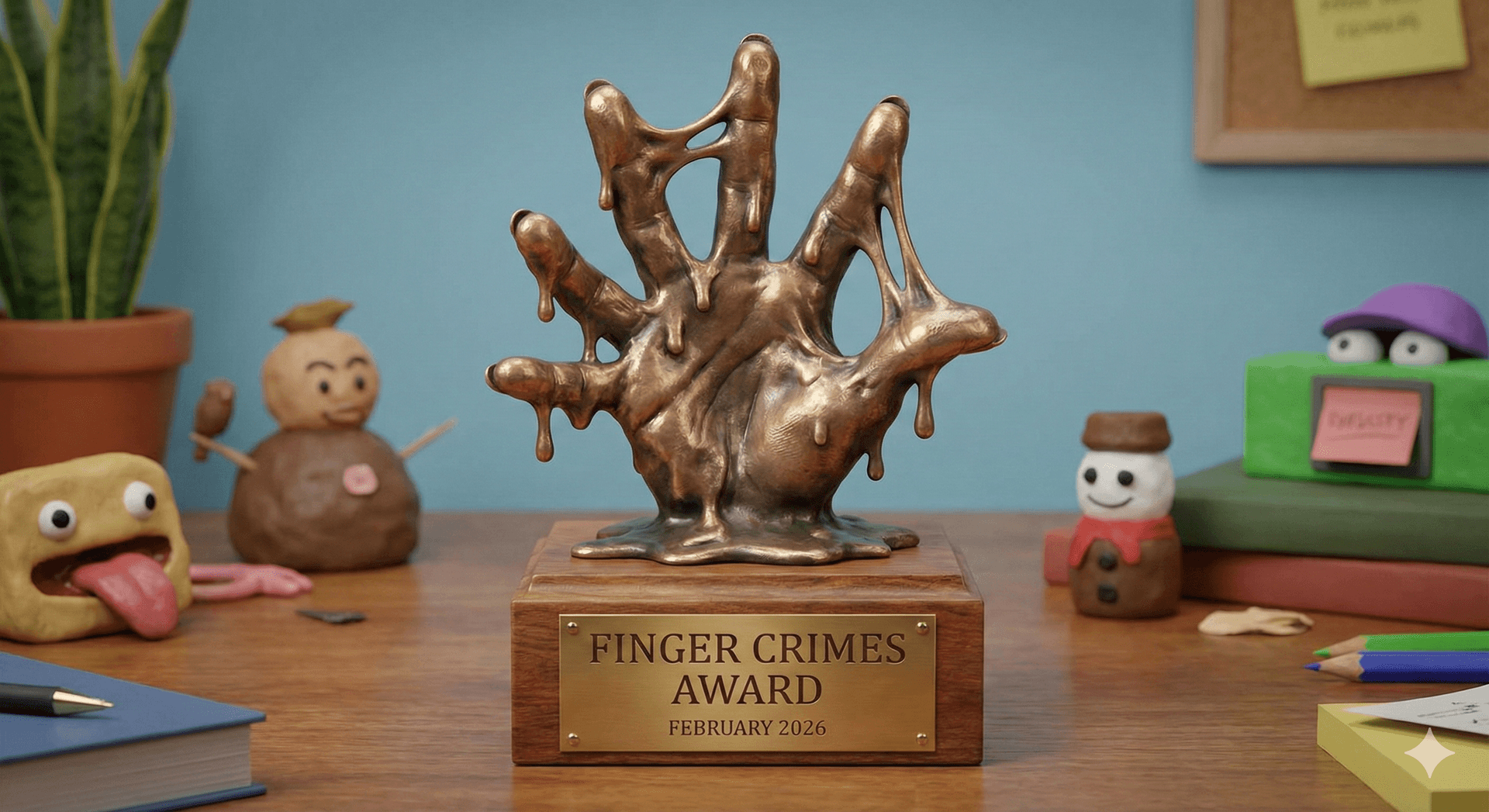 Finger Crimes ๐ค Trophy