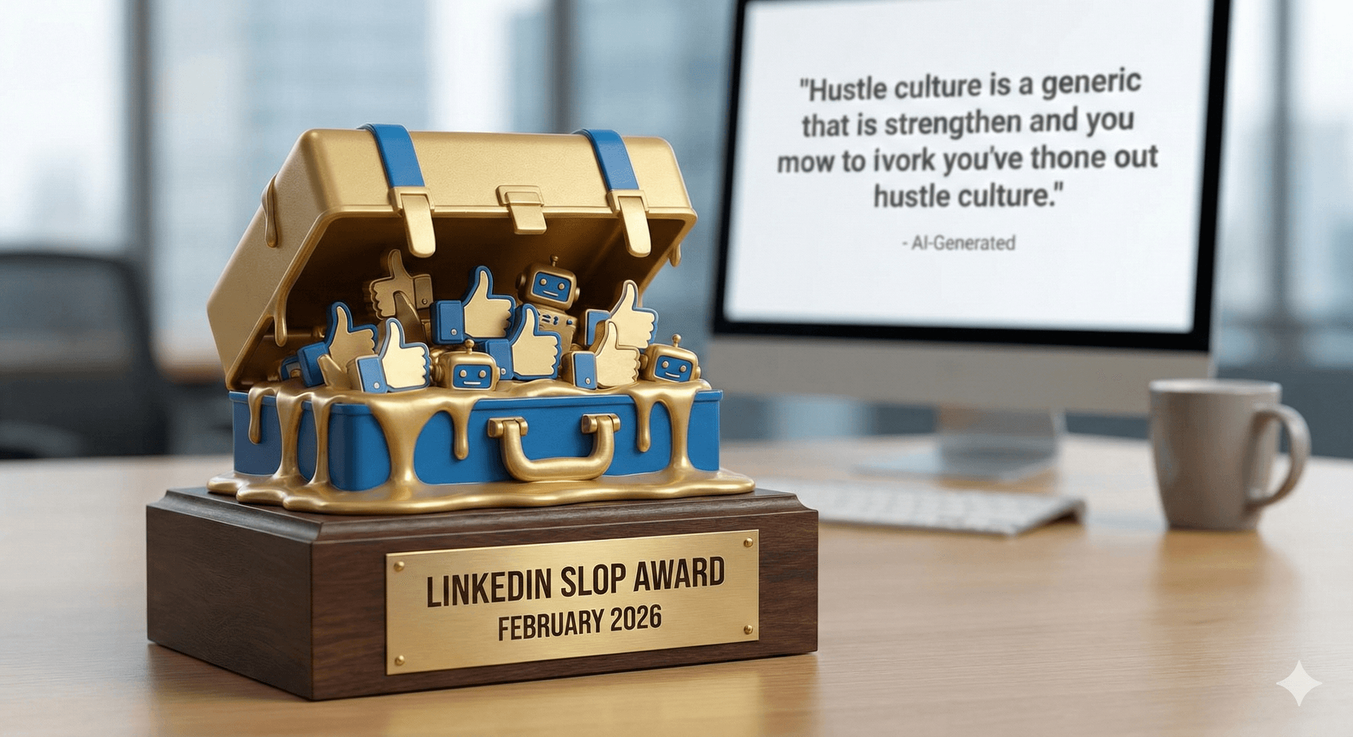 LinkedIn Slop ๐ผ Trophy