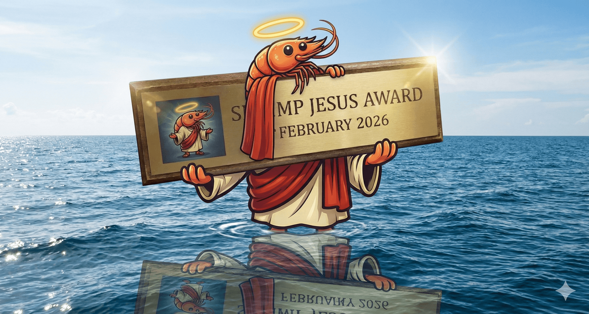 Shrimp Jesus ๐ฆ Trophy