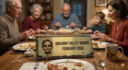 Uncanny Valley 👶 award trophy